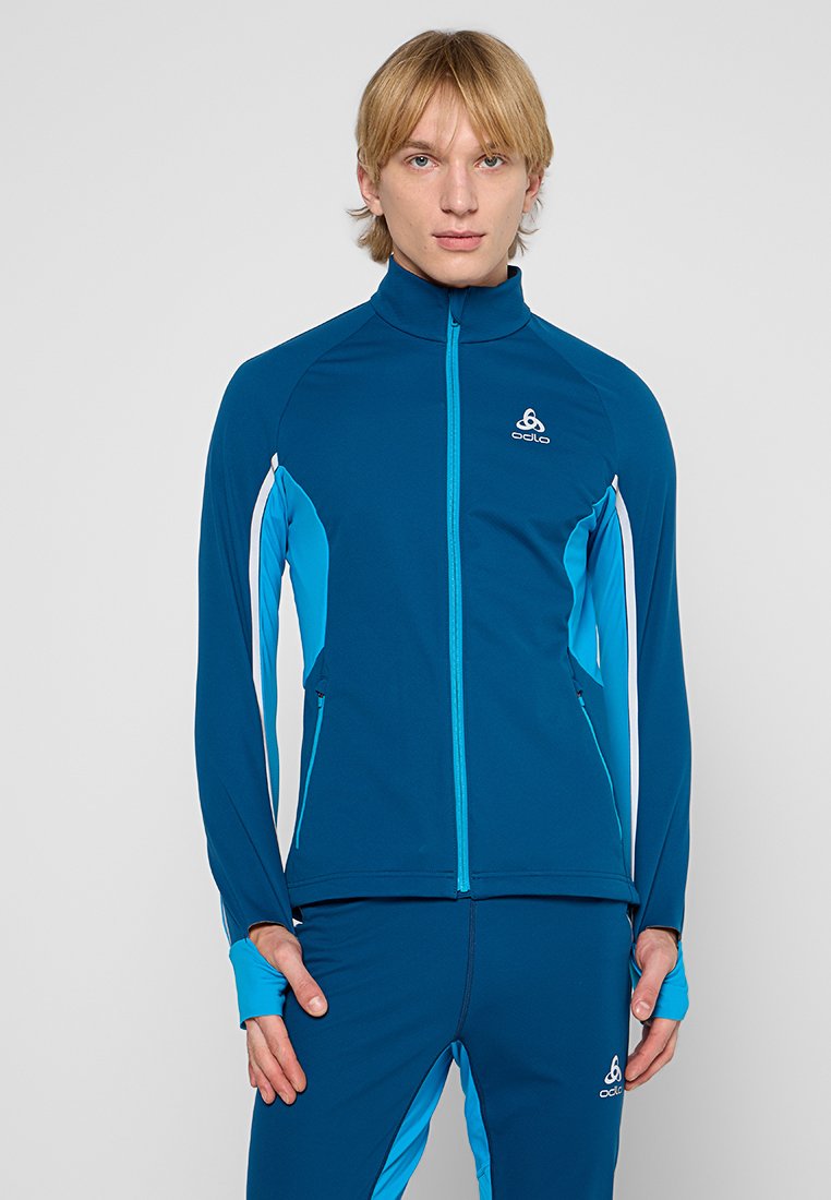 Odlo Trainingsvest blauw Odlo Trainingsvest blauw