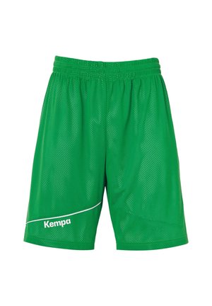 REVERSIBLE - Pantalón corto de deporte - grün weiß