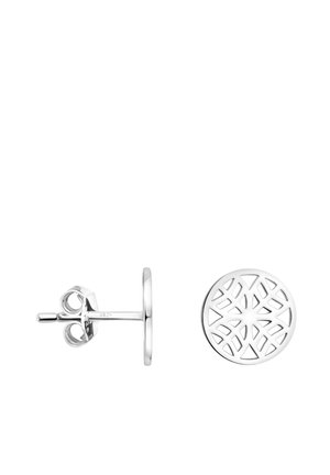 ORNAMENT CIRCLE - Øreringe - silver coloured
