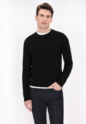 Mo Strickpullover - black