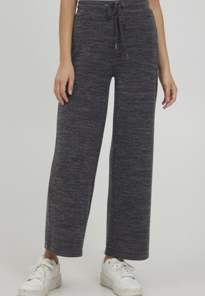 OXBERENICE LOOSE FIT - Pantaloni sportivi - dark grey melange