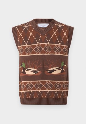 VEST UNISEX - Džemperis - tobacco