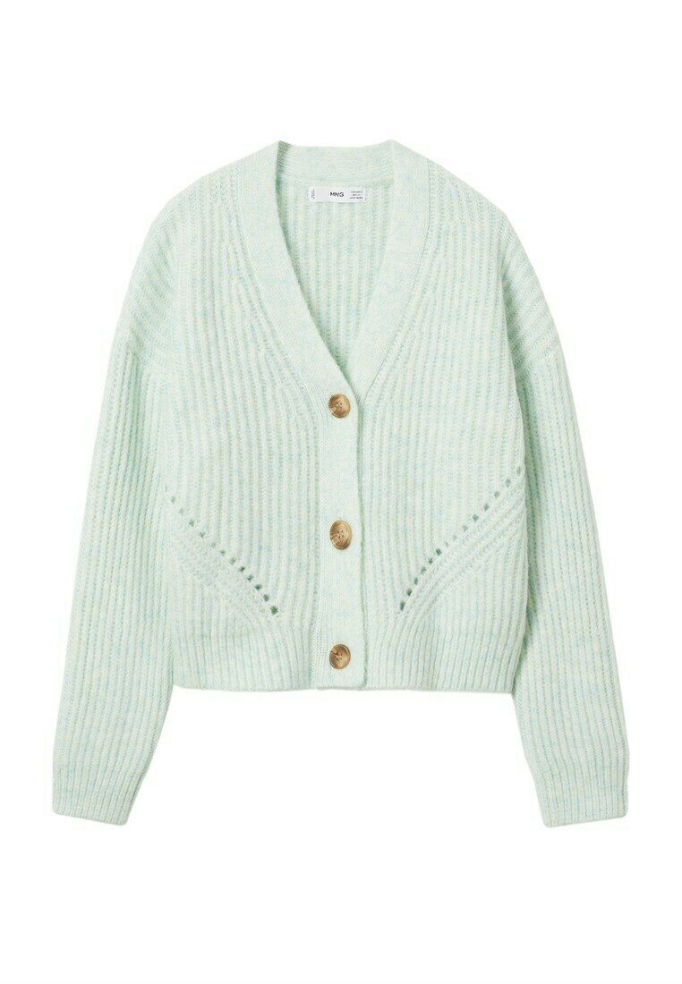 Mango Vest lichtgroen