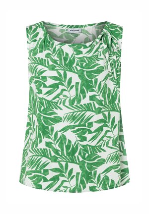 More & More, ÄRMELLOSES BLÄTTERPRINT - Top - jungle print