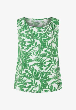 More & More, ÄRMELLOSES BLÄTTERPRINT - Top - jungle print