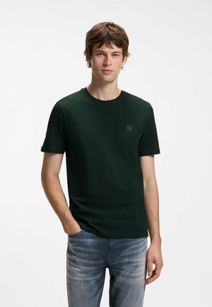 BOSS, T-shirt basique - open green ten