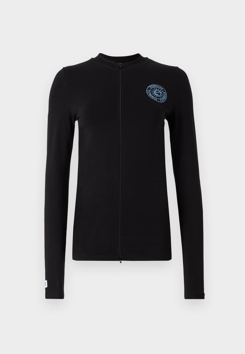 Stieglitz Sweater met rits zwart Stieglitz Sweater met rits zwart