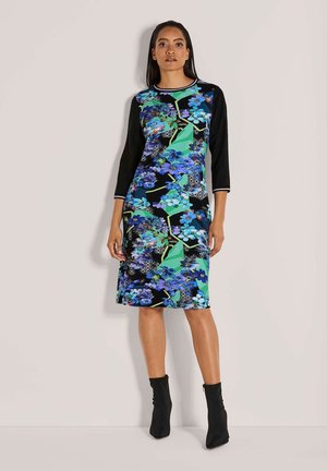 Jerseykleid - turquoise   multicolor