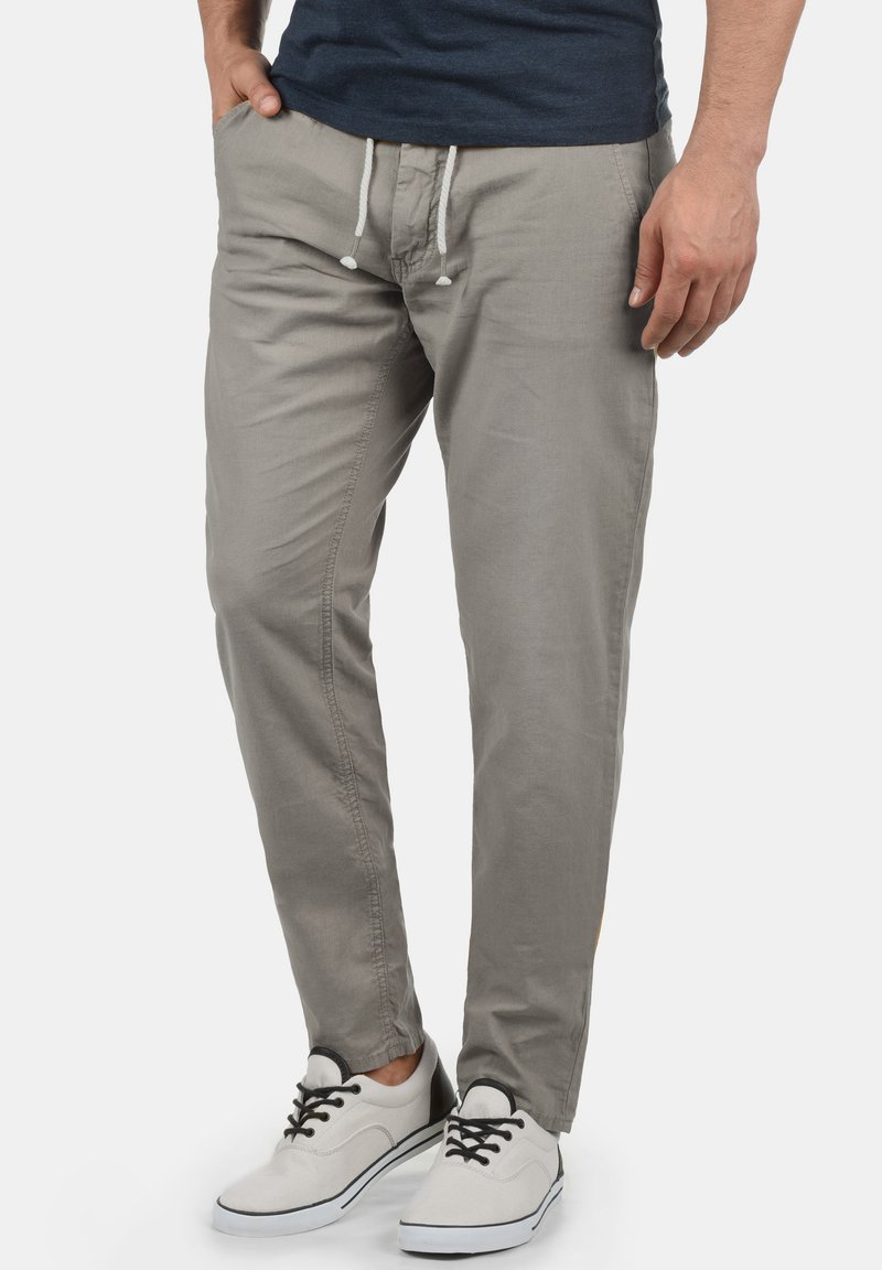 Blend BHLANIAS LINEN MIX - Stoffhose - granite