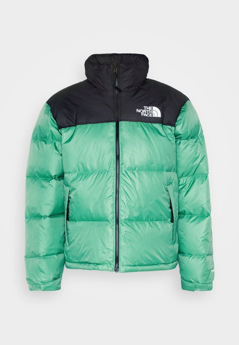 the north face green nuptse jacket