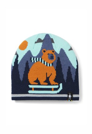 REVERSIBLE - Gorro - pacific blue