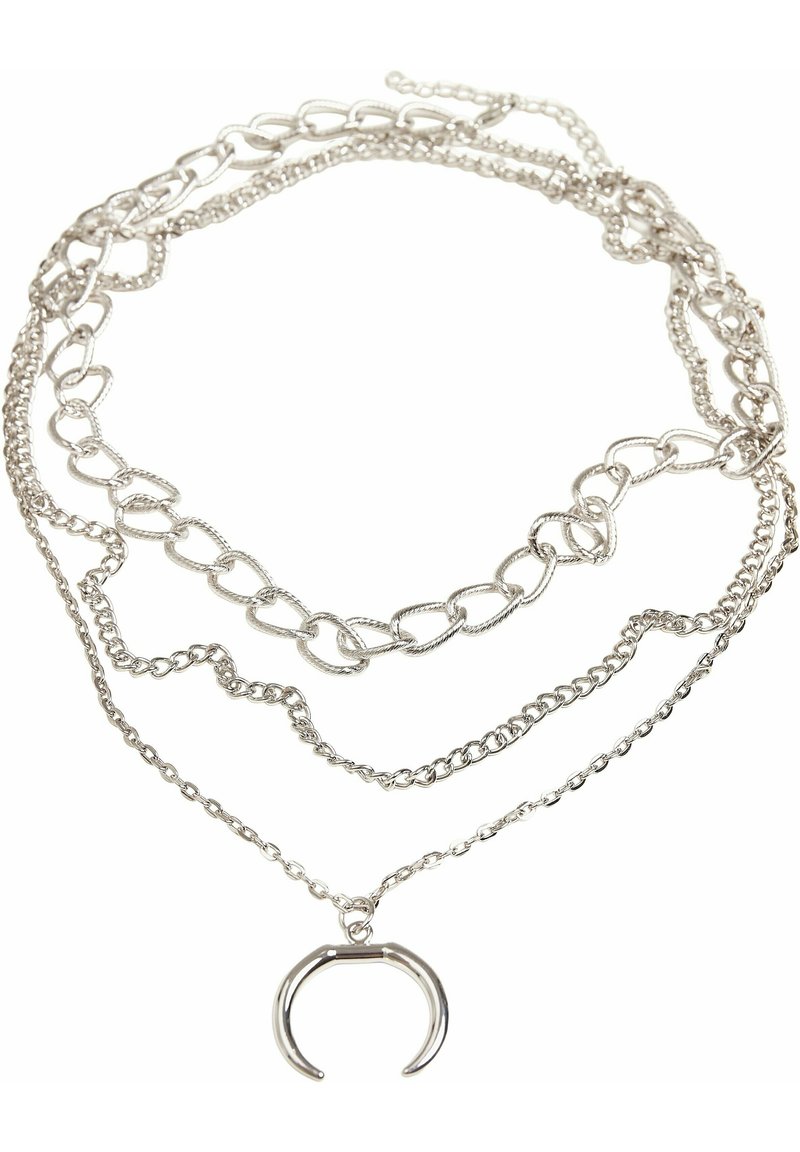 Urban Classics - OPEN LAYERING  - Ketting - silver-coloured, Vergroten