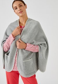 Damart Poncho - Heather Gray