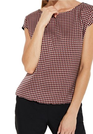 T-shirt imprimé - dark red