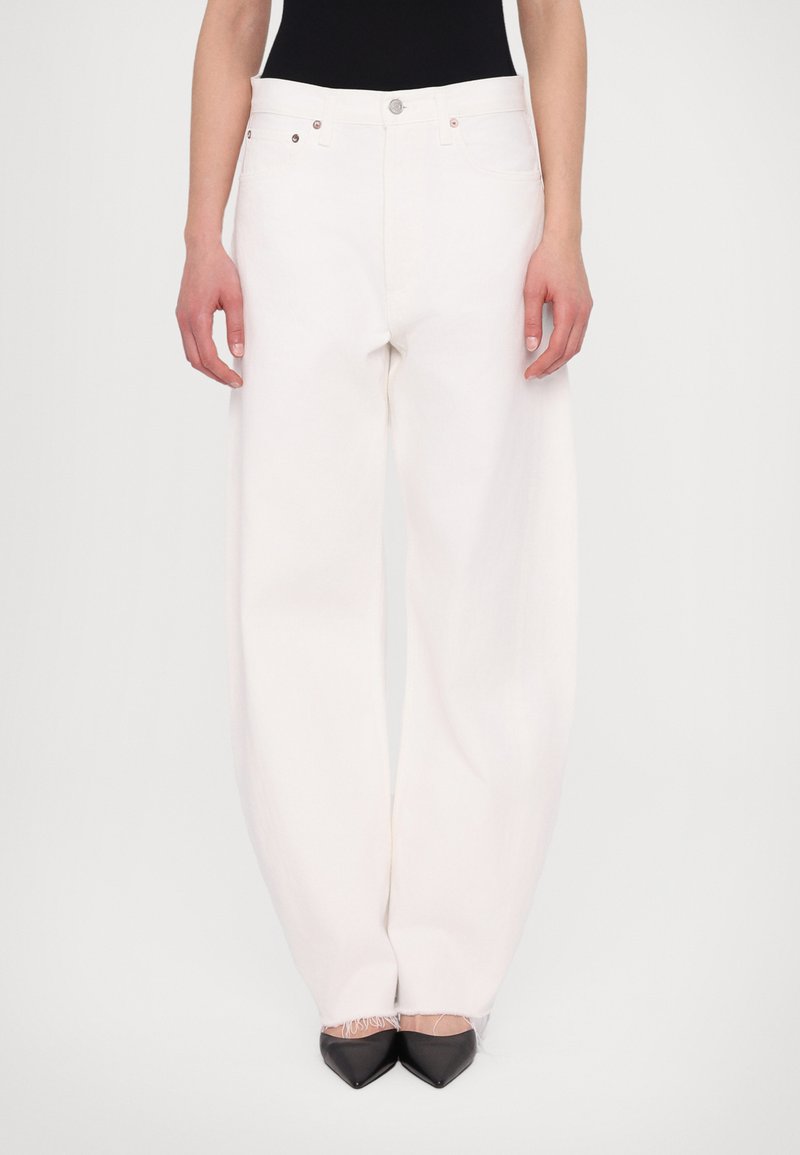 Agolde LUNA PIECED JEAN - Calças de ganga de corte relaxado - white
