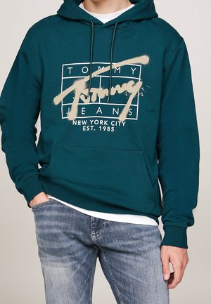 Kapuzenpullover - teal