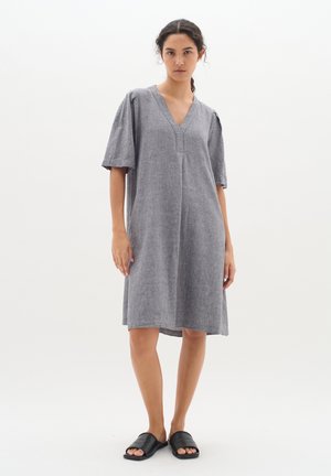 ELLIE - Day dress - marine blue melange