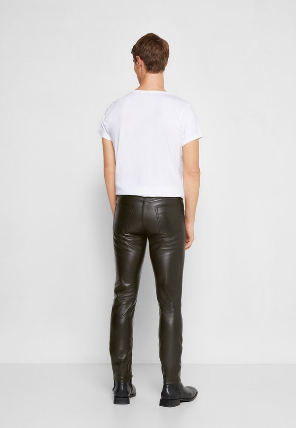 DAVID - Leather trousers - noir4