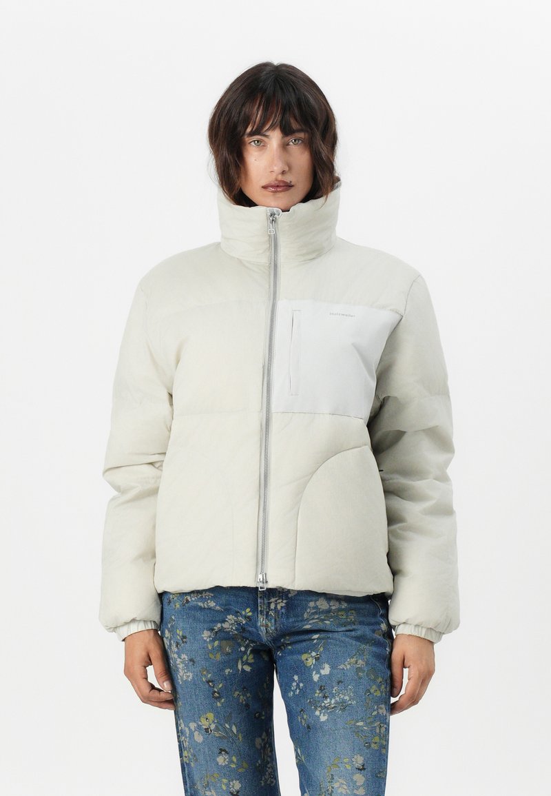 Holzweiler Gewatteerde jas lichtgrijs Holzweiler Gewatteerde jas lichtgrijs