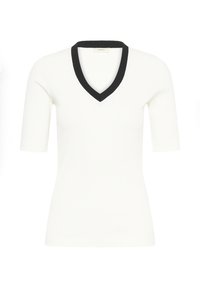 Niet geselecteerd, whisperwhite/black rib trim