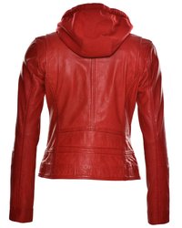 JCC Lederjacke - red