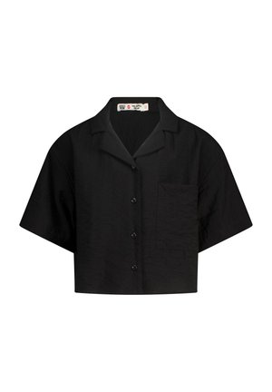 Overhemdblouse - black