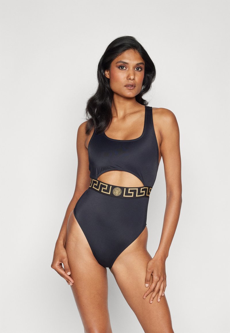 Versace SWIM ONE PIECE NEW LOGO - Peldkostīms - black