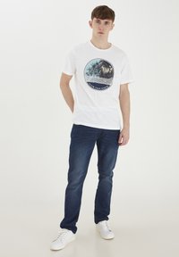 Blend Apdrukāts T-krekls - bright white