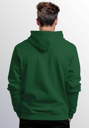 Neverless WANDERN HERZ PRINT MOTIV MIT FASHION  - Sweatjacke - bottle-green