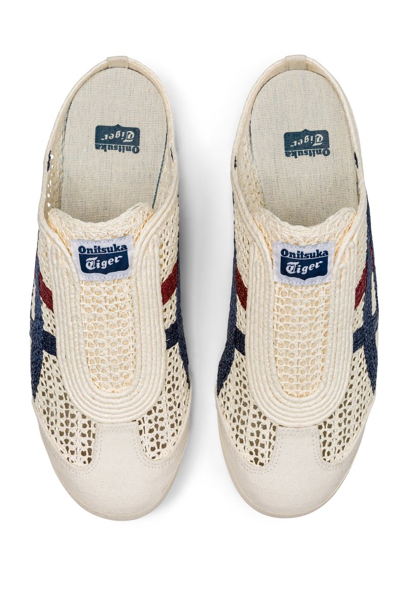 Herren Sandalen | Onitsuka Tiger MEXICO 66 SABOT Pantolette flach cream mako blue/beige - QN04058 Herren Sandalen | Onitsuka Tiger MEXICO 66 SABOT Pantolette flach cream mako blue/beige - QN04058
