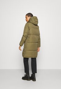 Object OBJZHANNA LONG JACKET - Casaco de inverno - burnt olive