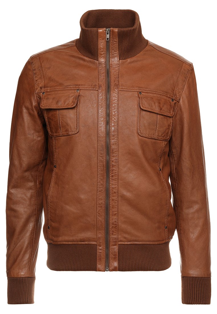 Serge Pariente DANY Skinnjakke cognac Zalando.no Serge Pariente DANY Skinnjakke cognac Zalando.no