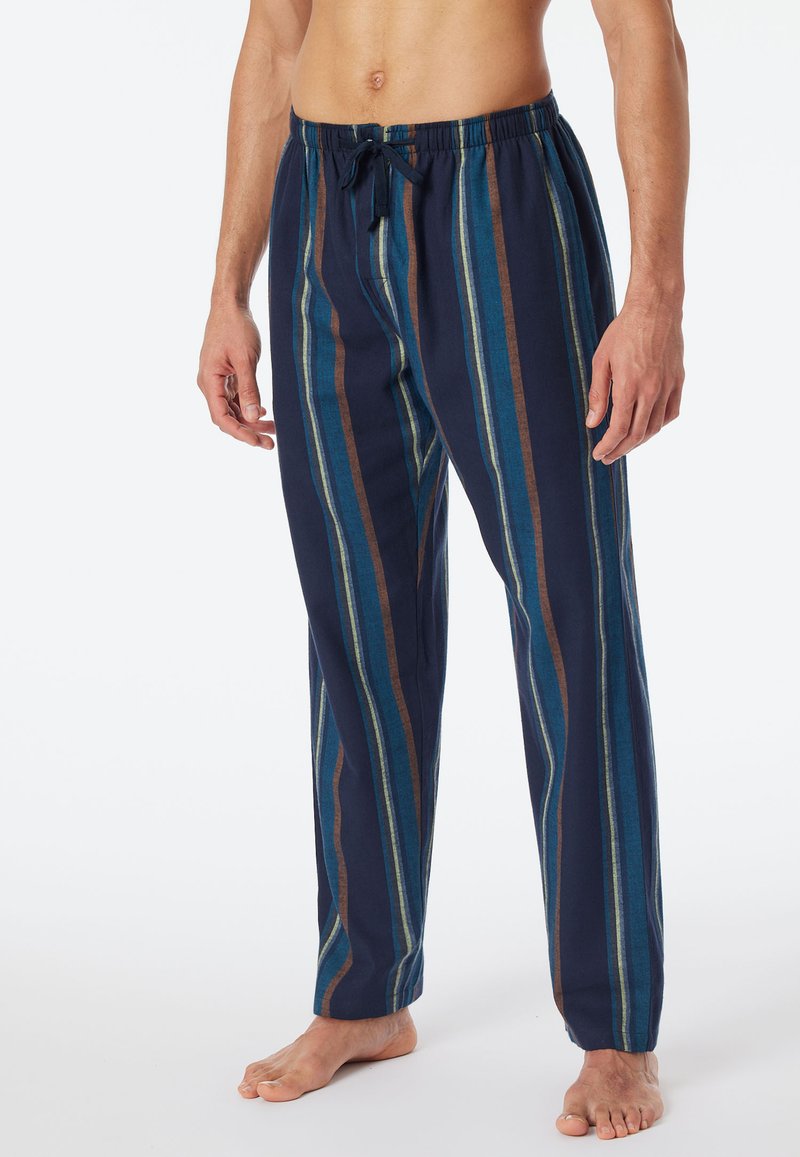Schiesser MIX & RELAX - Pyjama bottoms - dunkelblau blau