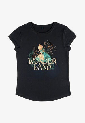 Disney ALICE IN WONDERLAND ALICE PLANT SMELL - T-shirt print - black
