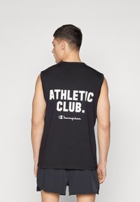 Champion - ATHLETICS GYM TANK WITH PRINT - Top - black Thumbnail Image 1