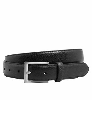 Alviero Martini Prima Classe Black Leather Regular Belt