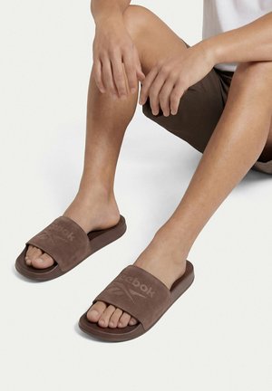 Reebok, - Klapki płaskie
