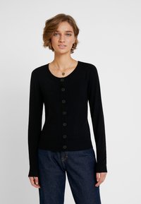 Fransa - ZUVIC - Cardigan - black Miniaturebillede 1