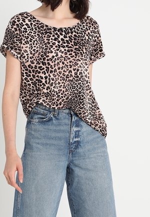T-Shirt print - brown