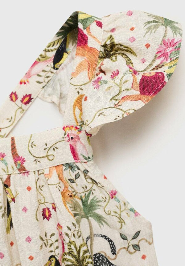 FLORAL PRINT - Day dress - ecru2