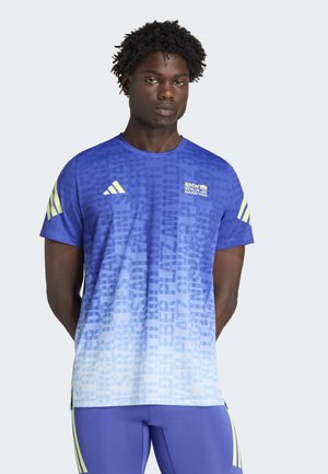 adidas Performance, BER26 AOP TEE M - Spordi T-särk - dual indigo   crystal sky