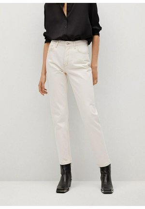 Zúžené džíny - off-white