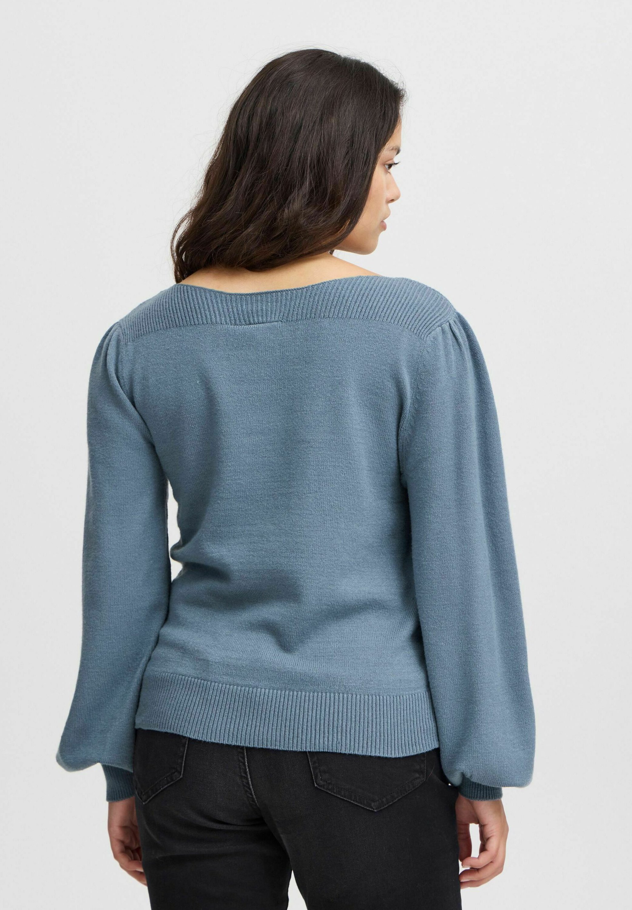 売れ筋商品|||イチ ニット&セーター レディース アウター IHVIRELLE - Jumper - blue mirage ICHI IHVIRELLE - Jumper - blue mirage/blue - Zalando