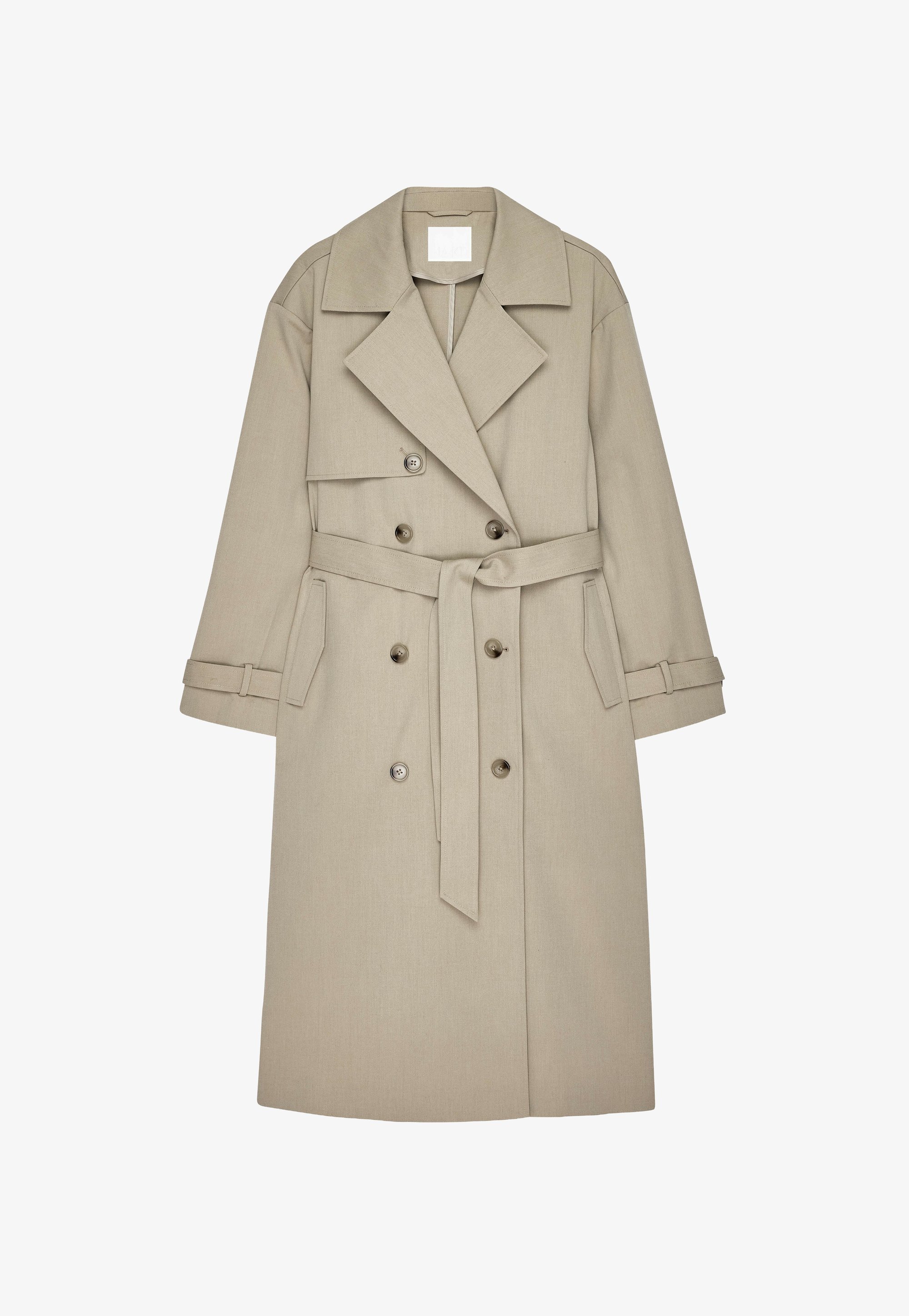 NA-KD OVERSIZED Trenchcoat beige - Main Image