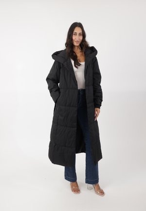 PUFFER MIT KAPUZE  - Abrigo de invierno - schwarz