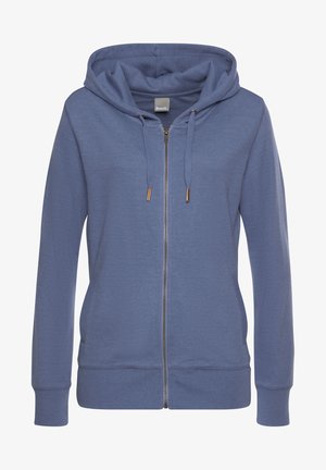 Bench, Zip-up sweatshirt - jeans-meliert