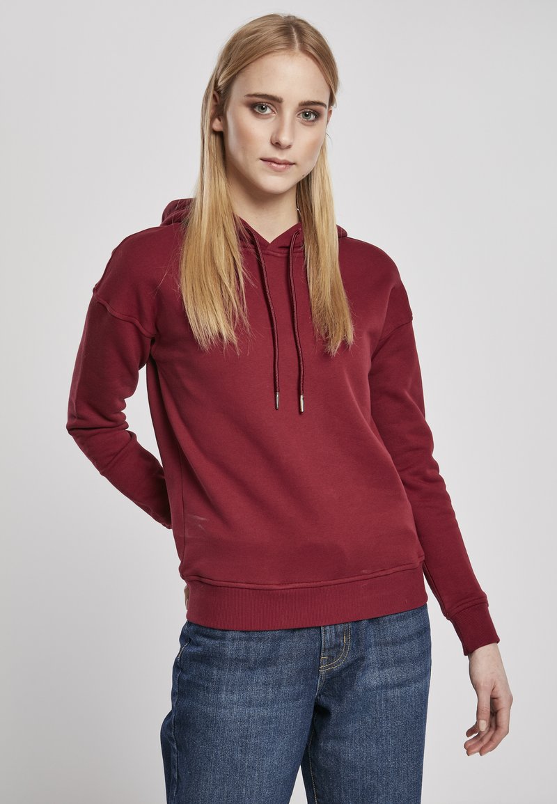 Urban Classics - Huppari - burgundy, Suurenna