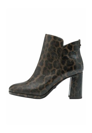 Tamaris Bottines à talons hauts - leopard