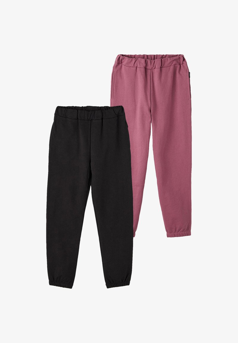 Name it 2-PACK  - Jogginghose - schwarz rot