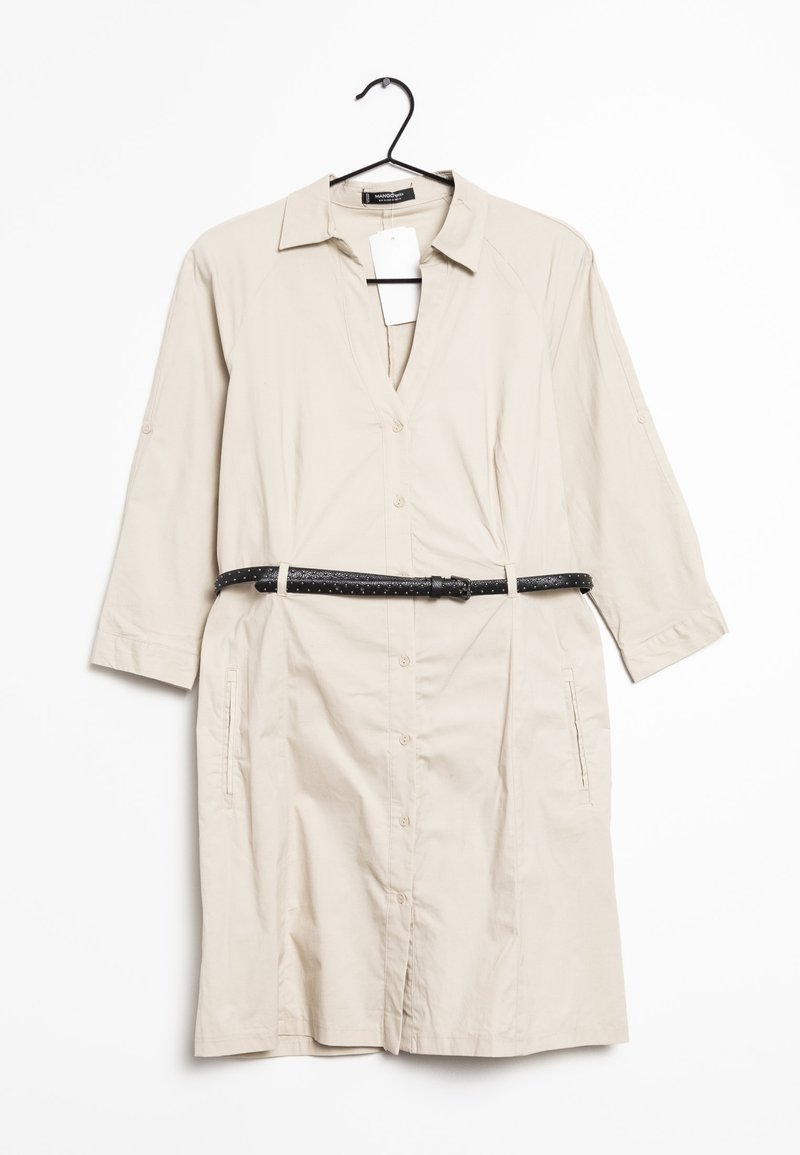 Mango Robe en jean - beige